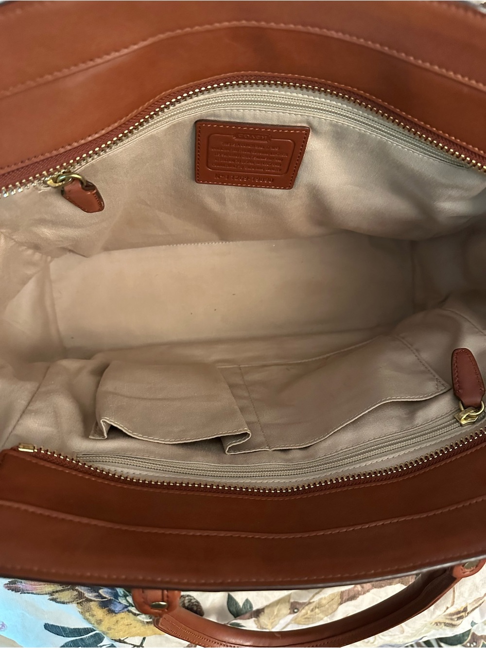 Coach Legacy Candace Carry All Chestnut Brown - Picture 10 of 15